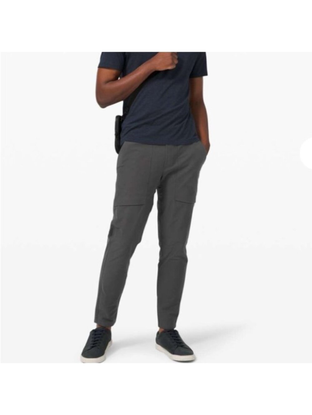 Lululemon Bowline Pants Men’s Medium Grey Stretch Drawstring Casual Pants
